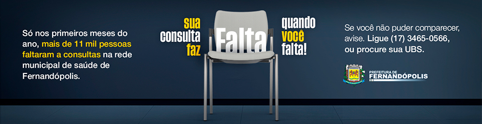 PM Fernandópolis - Secretaria de Saúde