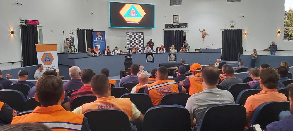 Defesa Civil de Fernandópolis participa do treinamento ‘SP Sempre Alerta’