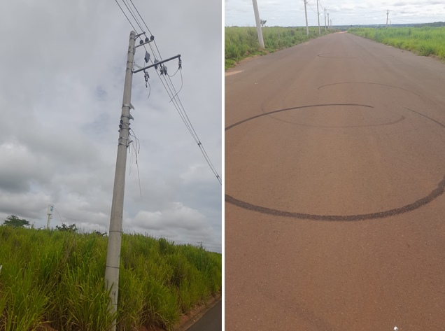 Bandidos furtam transformadores e cabos no Distrito Industrial VI