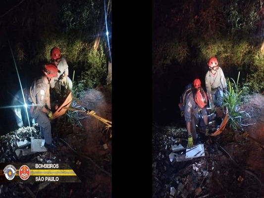 Motociclista morre após queda em buraco