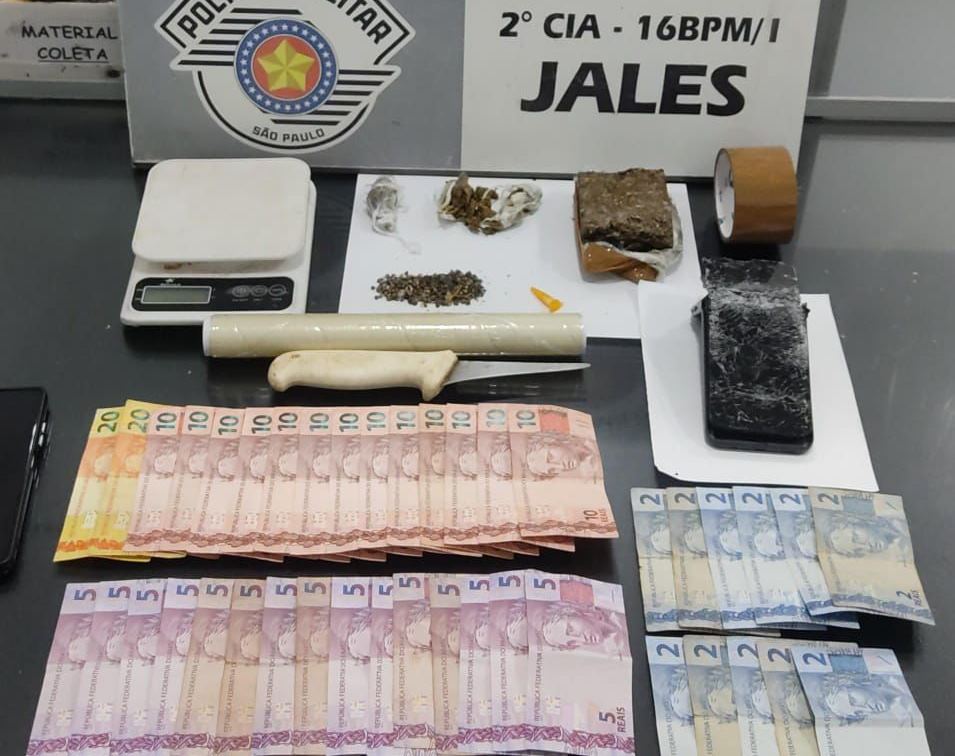 Motorista de Fernandópolis é preso por tráfico de drogas em Jales