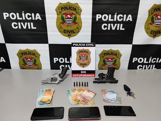 DIG prende 5 suspeitos por roubo de máquina em Votuporanga