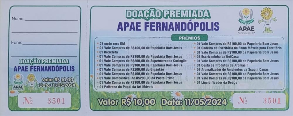 APAE promove ação entre amigos para construção de clínica especializada em TEA