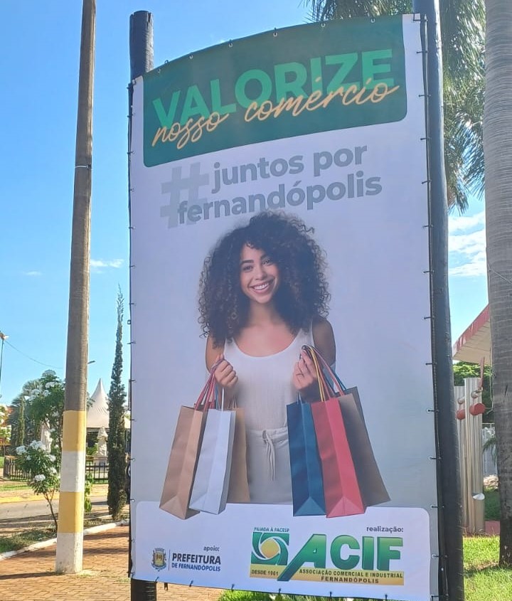 Campanha ‘Valorize Nosso Comércio’ é lançada em Fernandópolis 