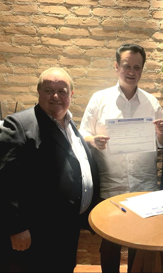 Pré-candidato a prefeito de valentim gentil, liberato caldeira filia-se ao PSD