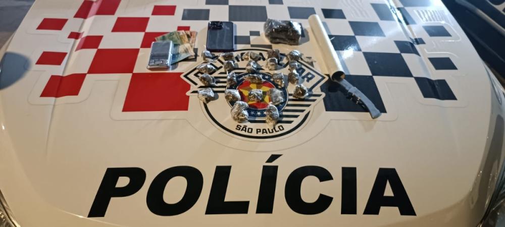 Jovem é preso por tráfico de drogas em Fernandópolis