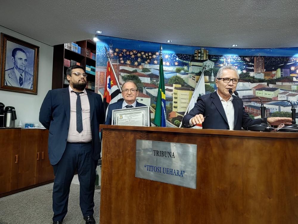Câmara realiza sessão de homenagens nesta terça-feira 