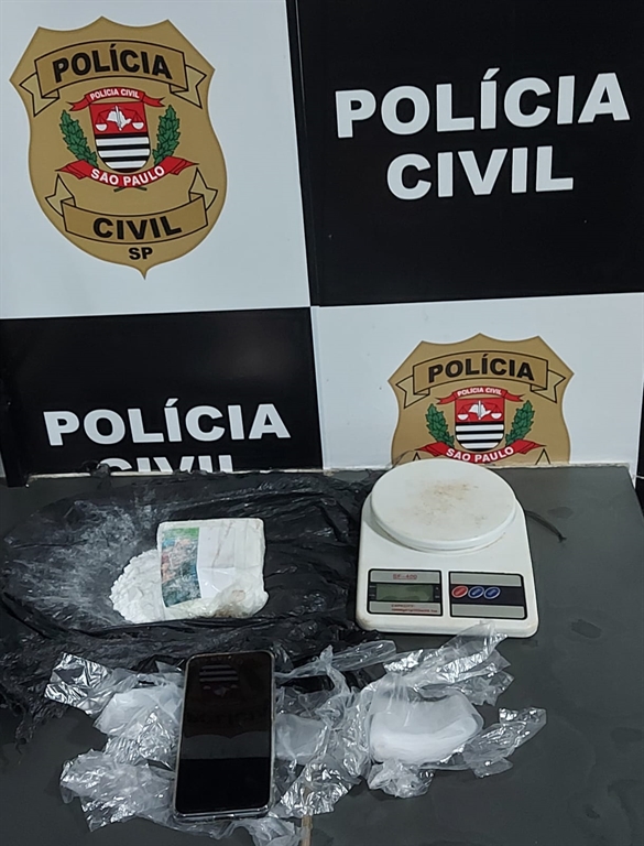 Traficante de cocaína é preso em Américo de Campos