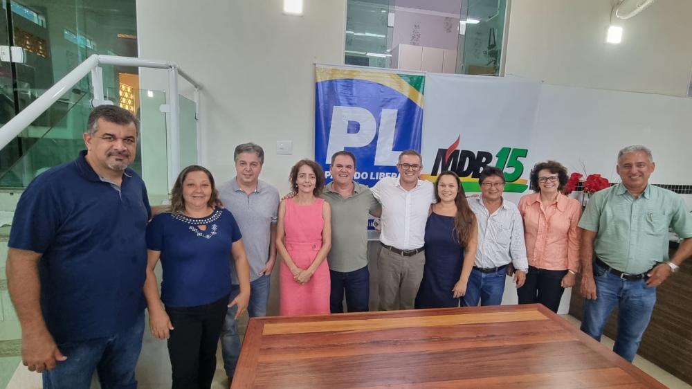 PL e MDB anunciam união política em Fernandópolis 