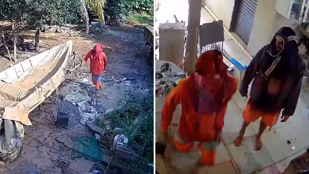 Dupla encapuzada invade chácara e furta diversos objetos