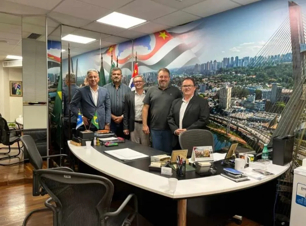 Representantes do PL Fernandópolis se reúnem com Bruno Zambelli em SP