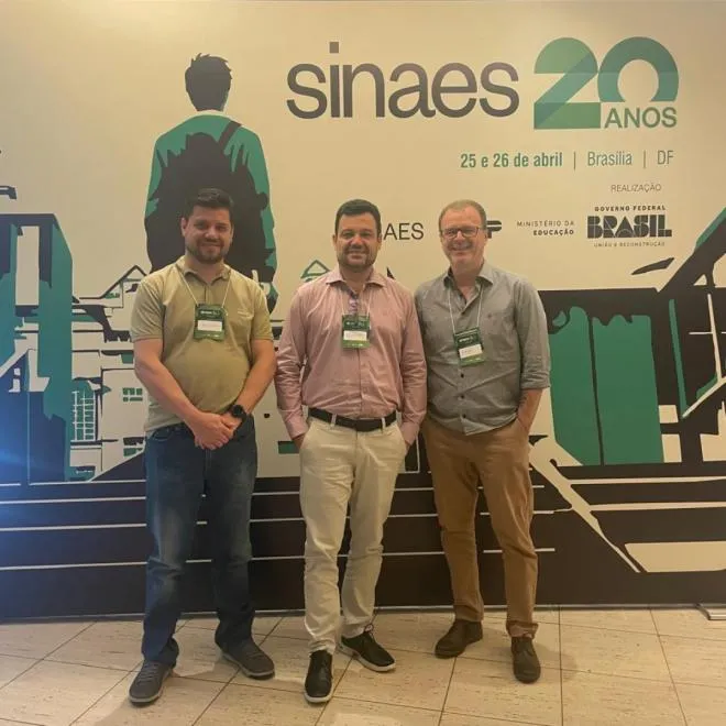 Diretoria da FEF marca presença em evento do Inep