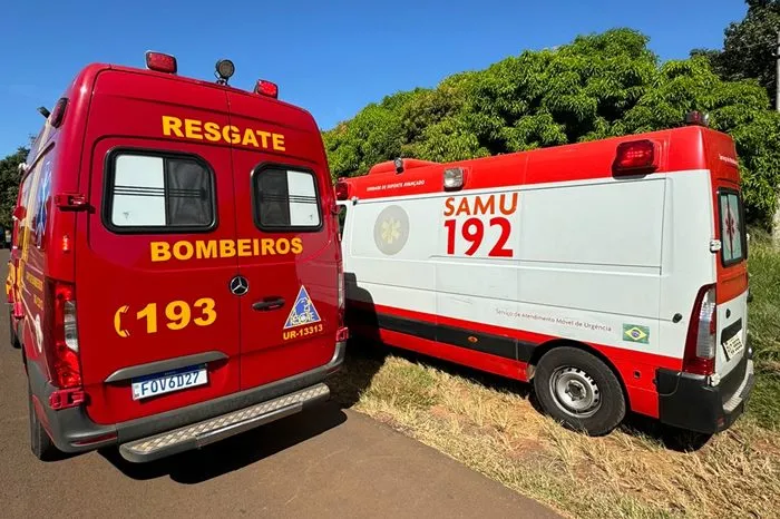 Homem é atropelado pelo próprio trator no distrito de Brasitânia