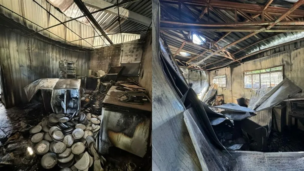 Incêndio destrói cozinha de pesqueiro em Votuporanga