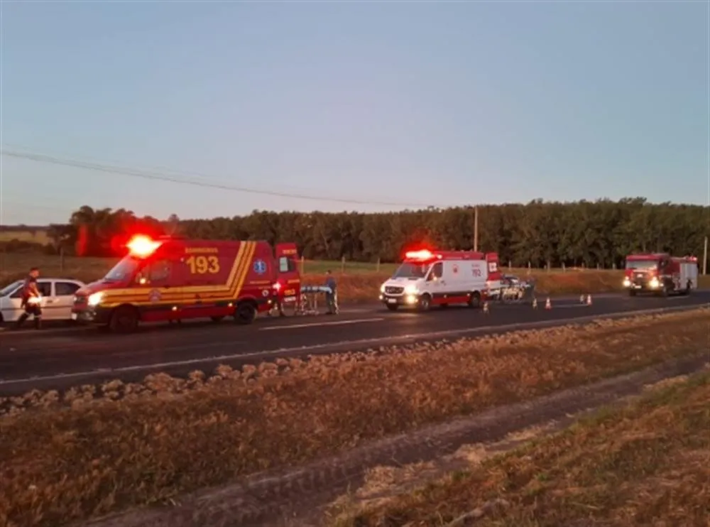 Motociclista se fere em acidente na rodovia Euclides da Cunha 