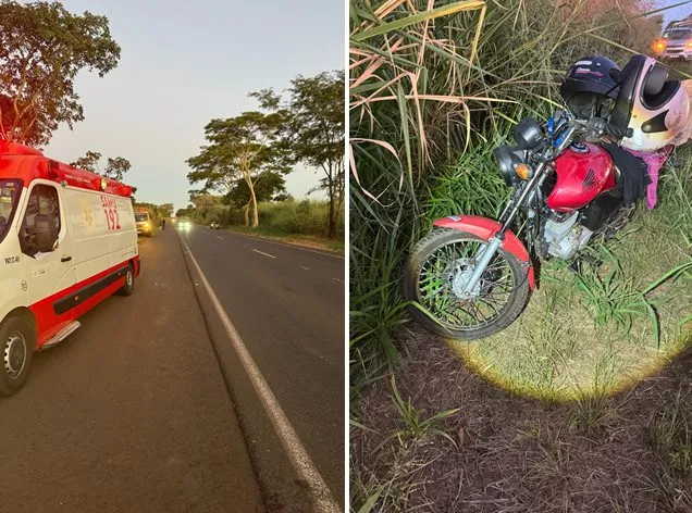 Casal fica ferido em acidente na Percy Semeghini em Fernandópolis