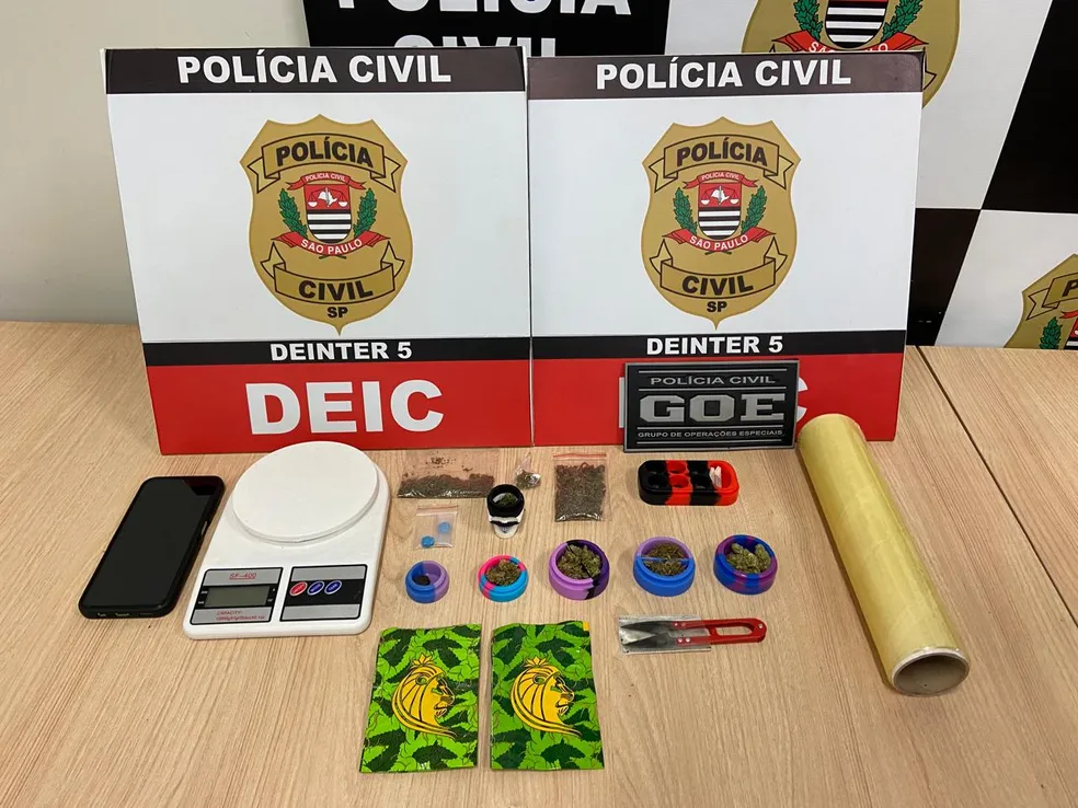 Motorista de aplicativo é preso por tráfico de drogas