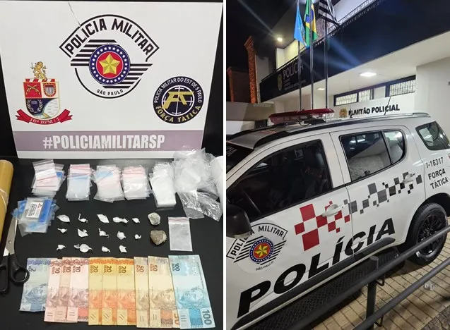 Força Tática da PM prende traficante no Pozzobon em Votuporanga