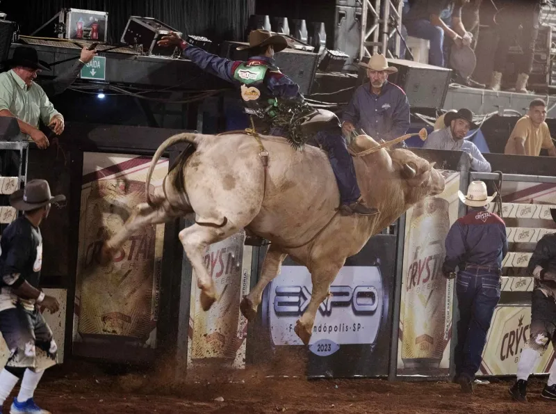 Rodeio profissional e show de Simone Mendes marcam hoje a Expo 2024