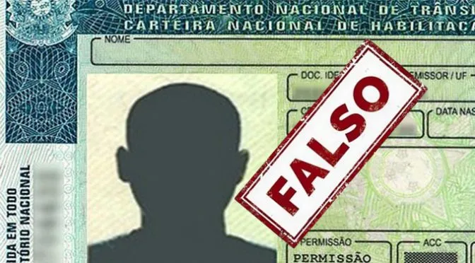 Homem é preso ao tentar renovar CNH falsificada em Fernandópolis