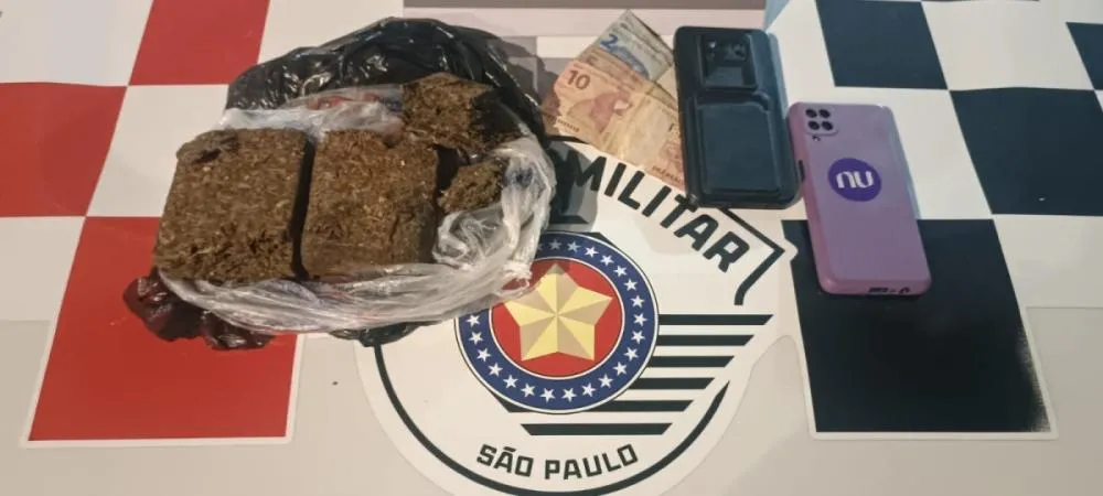 Traficante é preso com meio quilo de maconha no Jardim Paraíso