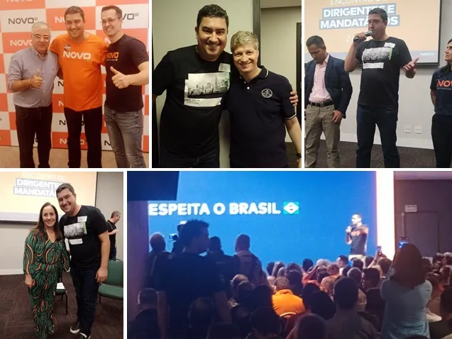 Pré-candidato a prefeito em Fernandópolis participa de evento do Novo