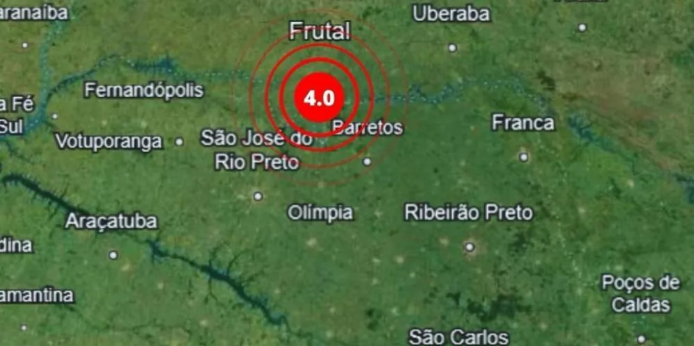 Tremores de terra são sentidos por moradores de Rio Preto e região