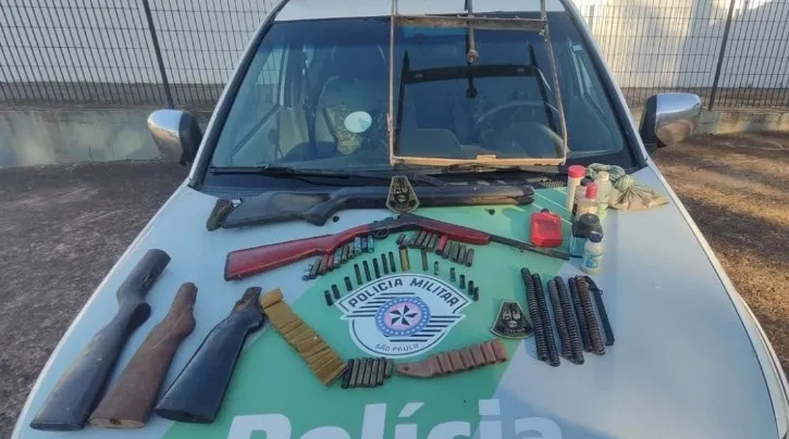 Caçador ilegal é preso em Duas Pontes com arma e munições