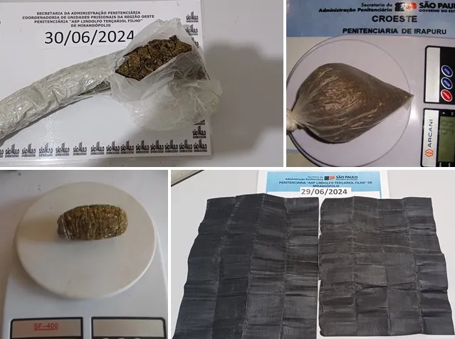 Presídios: visitantes flagradas com cocaína, maconha e sintéticos