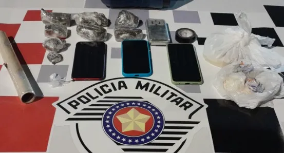 Polícia Militar prende homem por tráfico de drogas em Fernandópolis
