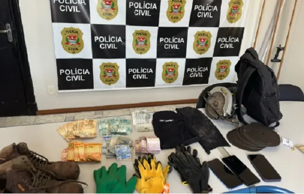 Polícia prende investigados especialistas em arrombamento de cofres