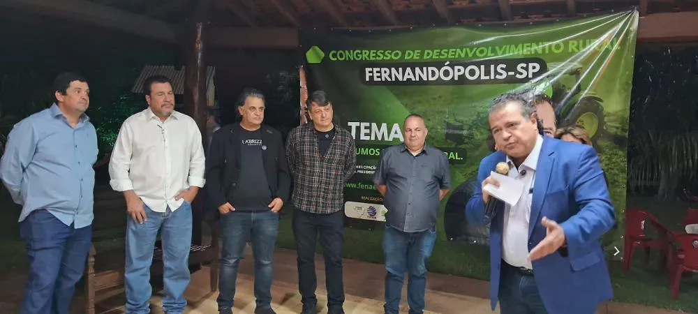 Tirso Meirelles recebe título de cidadão fernandopolense em evento de Agropecuaristas