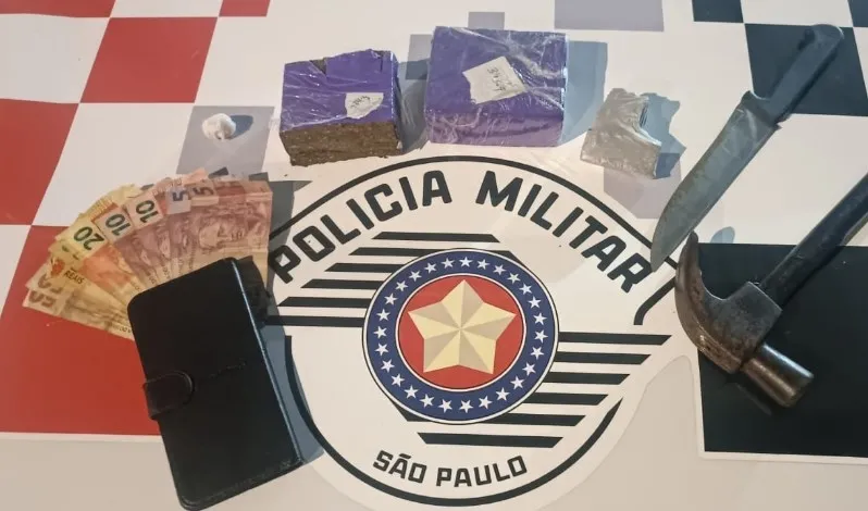 Polícia prende traficante em ponto de drogas em Fernandópolis