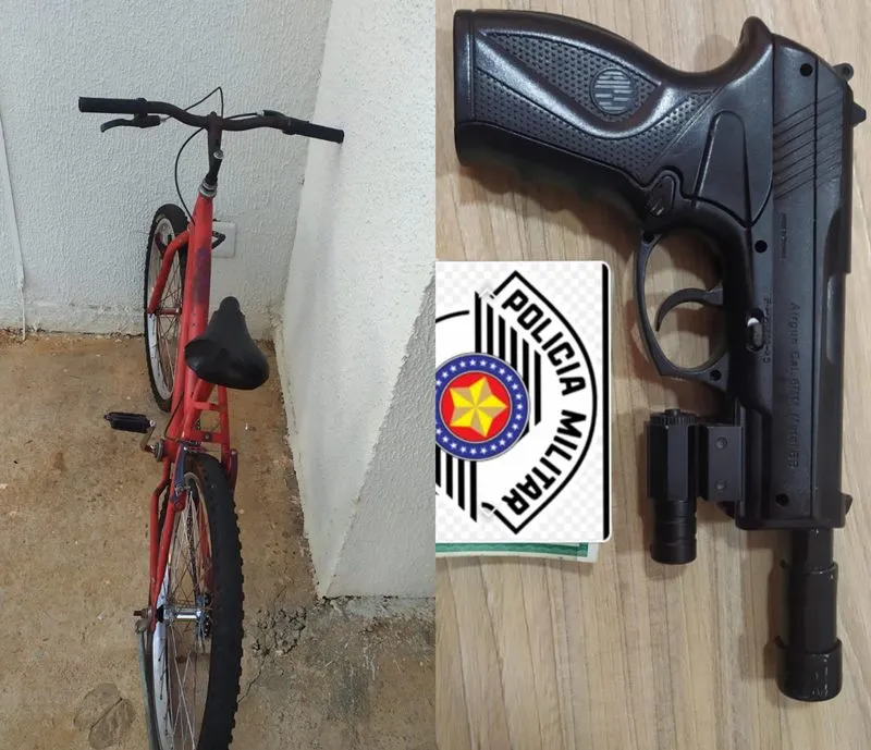 Homem é preso em Ouroeste após disparar pistola de CO2 contra crianças