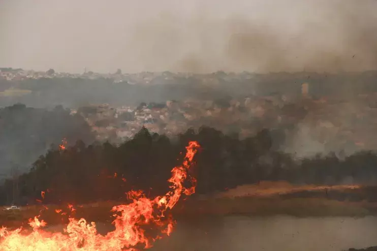 Vinte e duas pessoas foram presas por incêndios criminosos em SP, diz secretaria