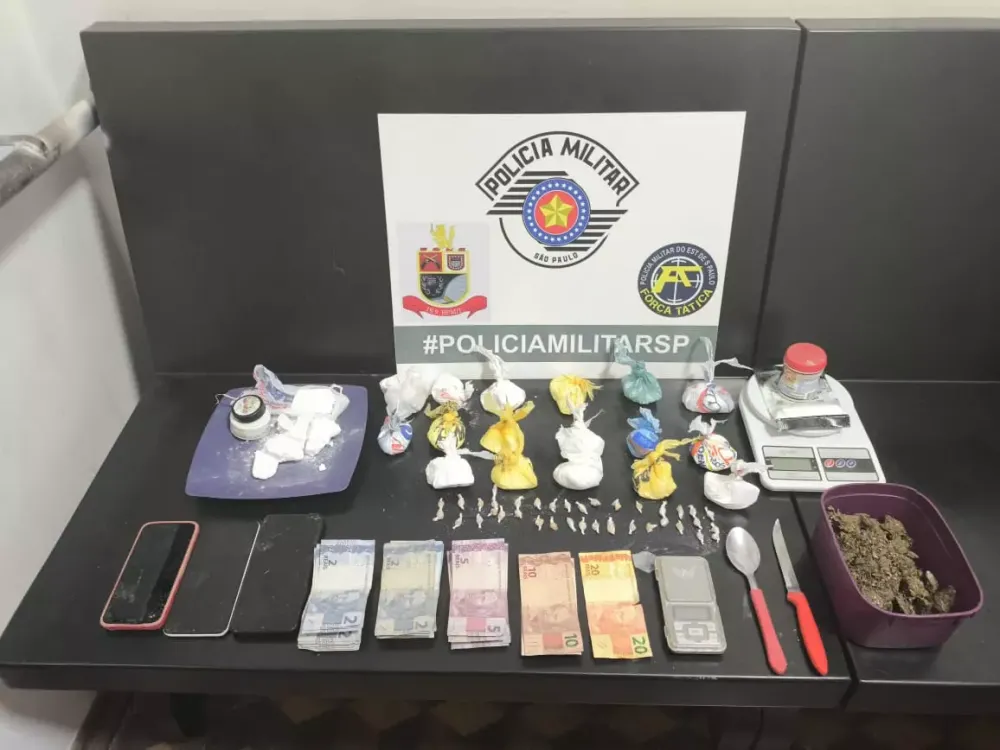 PM deflagra Operação Impacto e prende casal por tráfico de drogas em Votuporanga