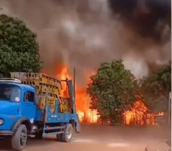 Incêndios de grandes proporções atingem canaviais de usinas na região