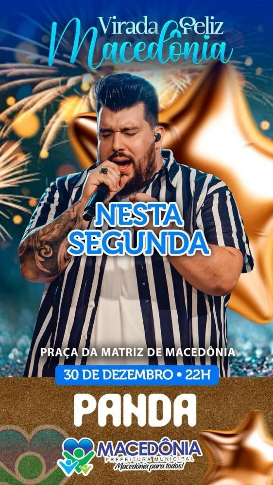 Macedônia se Prepara para Recorde de Público com Show do PANDA nesta segunda-feira