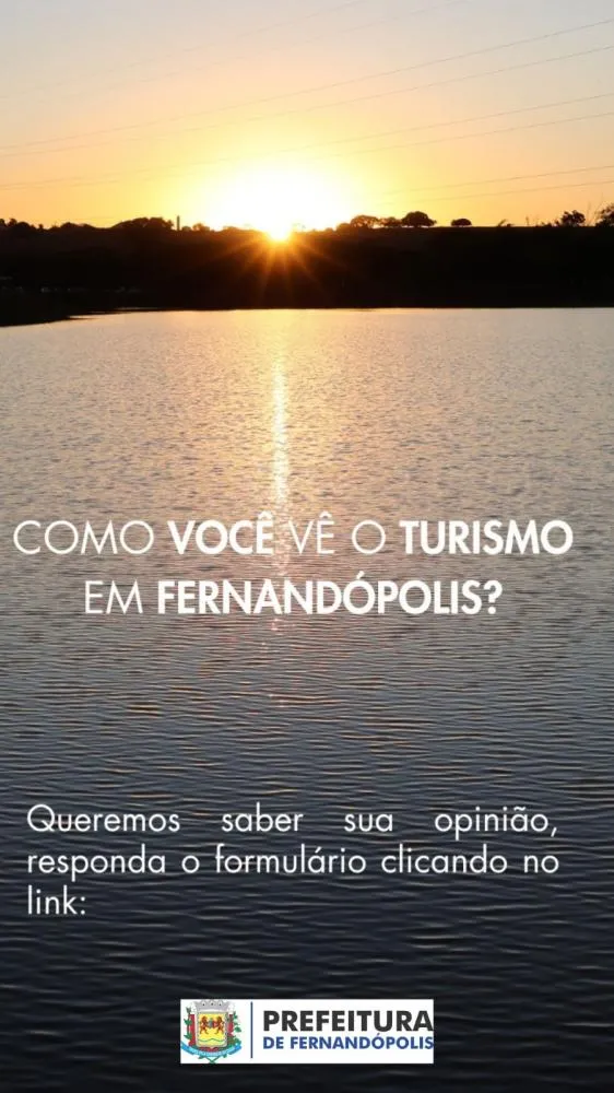 Secretaria de Turismo e Viagens do Estado de São Paulo realiza pesquisa sobre o turismo em Fernandópolis 