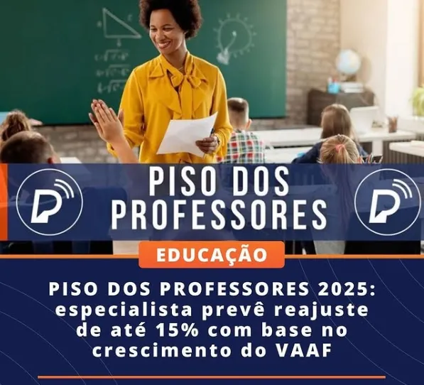 Reajuste de 6,27% para o magistério é automático; gestores já estão obrigados a cumprir