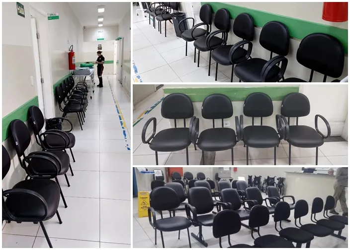 UPA de Fernandópolis recebe novas cadeiras para melhorar o atendimento aos pacientes