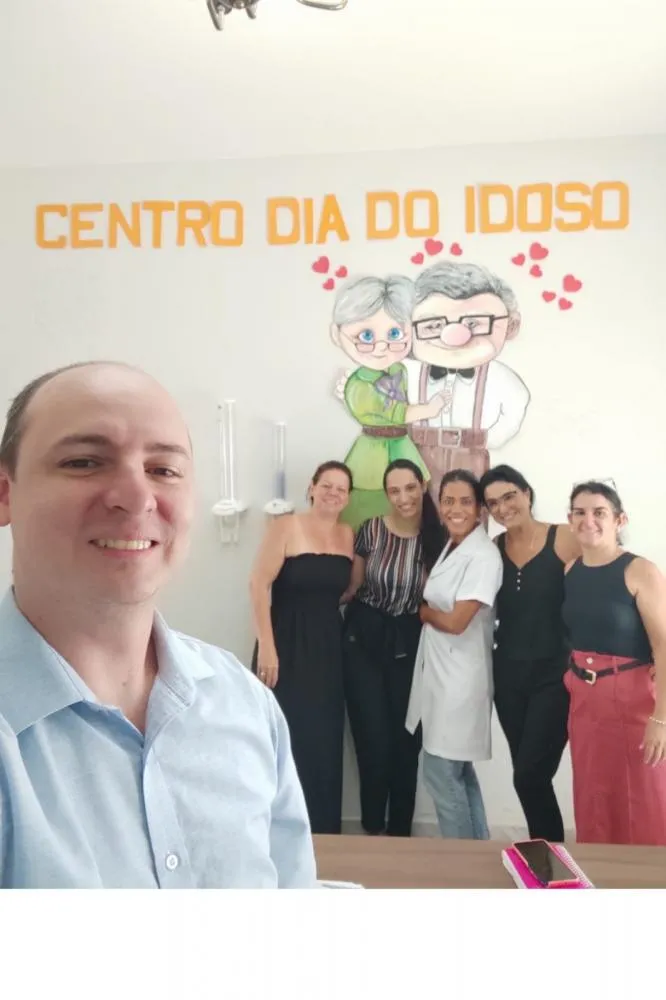 Vereador Daniel da Saúde visita Centro Dia do Idoso e destaca atendimento humanizado
