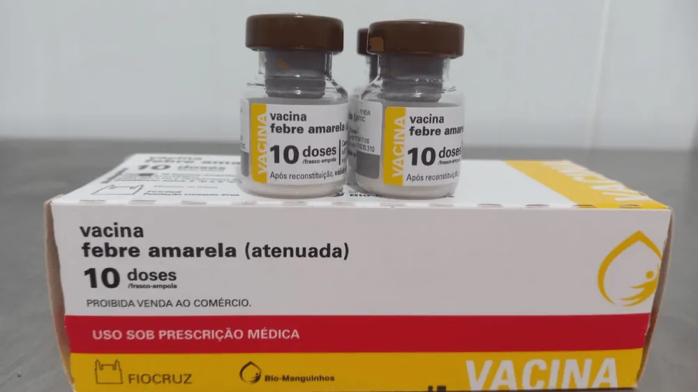 Vacina contra Febre Amarela está disponível em todas as UBSs da cidade