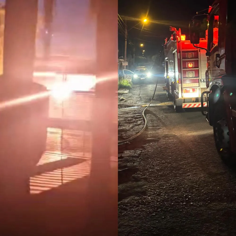 Incêndio em padrão de energia assusta moradores e mobiliza bombeiros em Fernandópolis