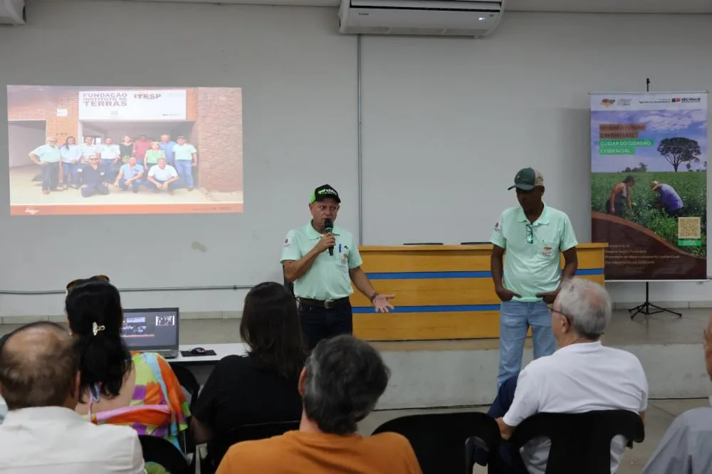 Prefeitura promove palestra com técnicos do ITESP 