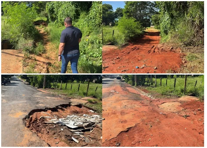 Prefeitura realiza manutenção em ruas do Jardim Acapulco após solicitação do vereador André do Botiquin