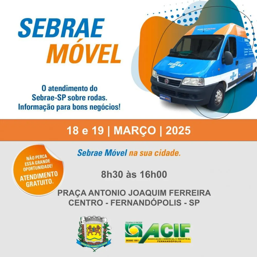 Sebrae Móvel orienta empreendedores e auxilia MEIs na Declaração Anual 