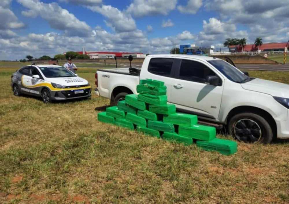 Traficante é capturado com grande carga de drogas na SP-461 em Votuporanga
