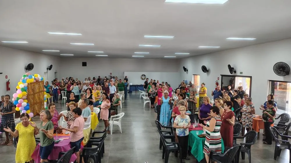Gestão Municipal promove tradicional Almoço de Páscoa para o grupo da Terceira Idade