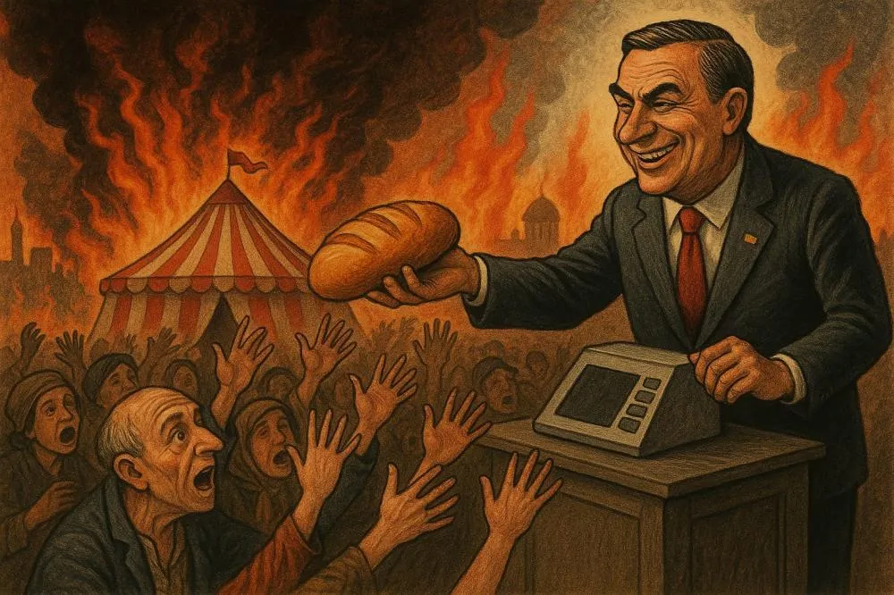 Pão, circo e voto: Espetáculos como estratégia de poder